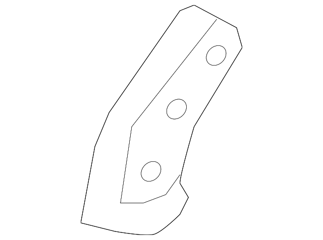 72665-0C030-B0 Деталь LOCK COVER, LEFT