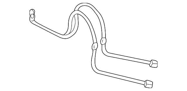 12165462 Деталь ABS SENSOR WIRE, RIGHT