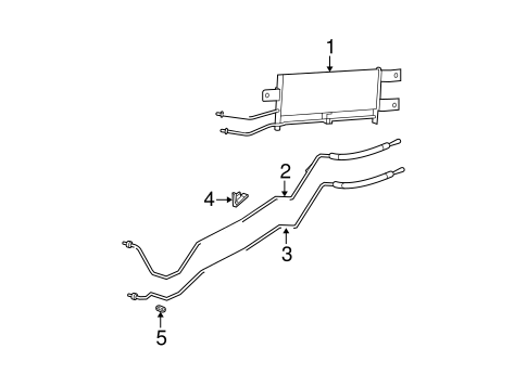 Durango TRANS OIL COOLER
