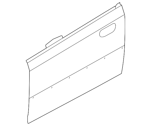 6811186Z00 Деталь OUTER PANEL, RIGHT