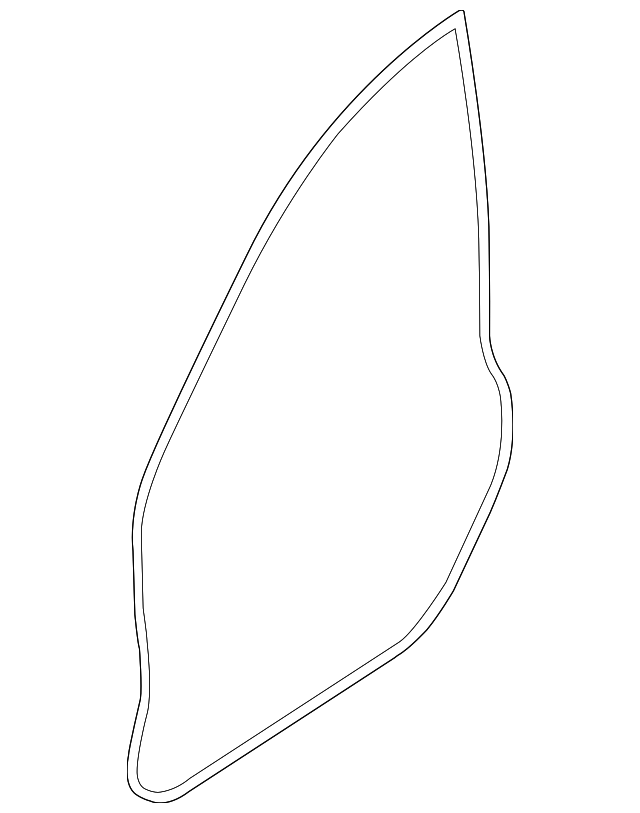 8464286Z00 Деталь DOOR W'STRIP, RIGHT