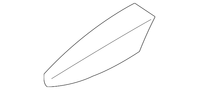 63874AR200 Деталь BODY SIDE MLDG, RIGHT