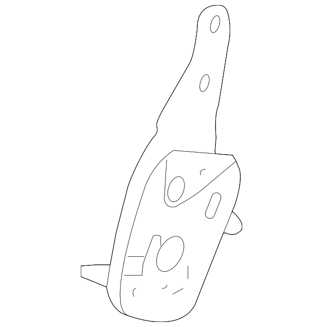 12455233 Деталь RECLINER, LEFT