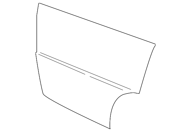 22713994 Деталь OUTER PANEL, LEFT