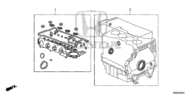CIVIC SEDAN GASKET KIT (2.4L)
