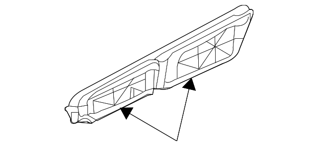 55037874AB Деталь AIR BAFFLE