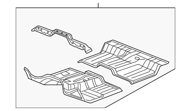 55372514AA Деталь FLOOR PAN ASSY