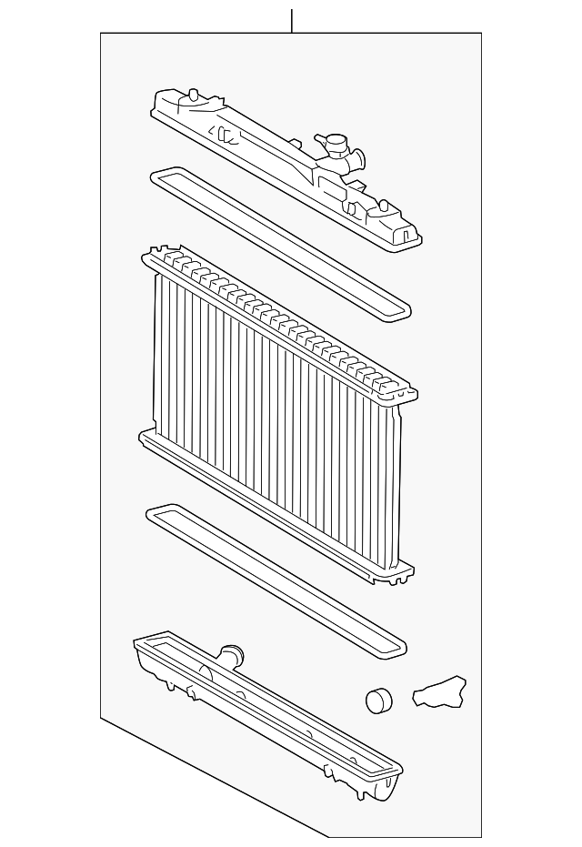 16400-31850 RADIATOR ASSY