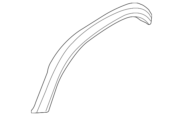 51-77-7-206-867 Деталь WHEEL FLARE, LEFT