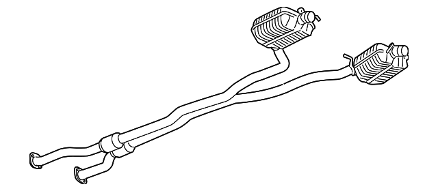 20945125 Деталь MUFFLER & PIPE