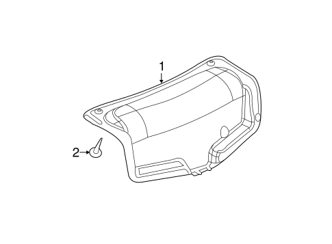 CTS INTERIOR TRIM - TRUNK