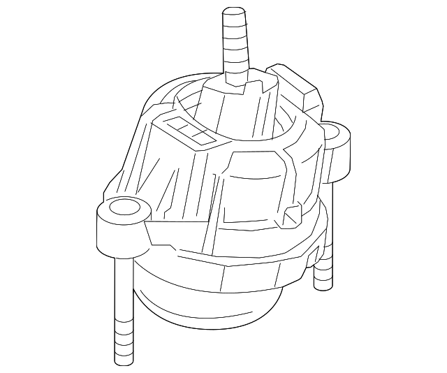 23187454 MOTOR MOUNT, RIGHT