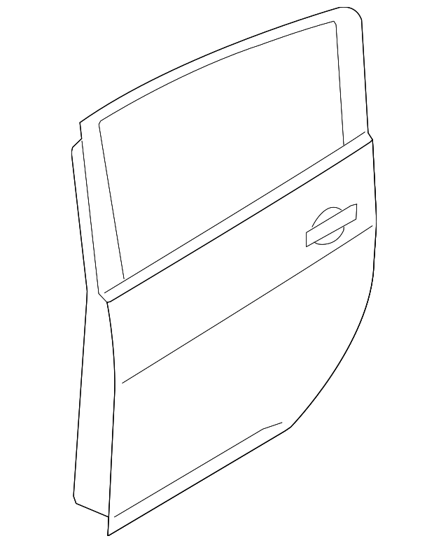 82100-3NF0A Деталь DOOR SHELL, RIGHT