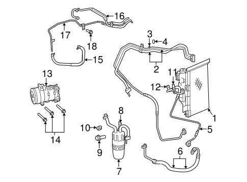 Avenger CONDENSER, COMPRESSOR & LINES