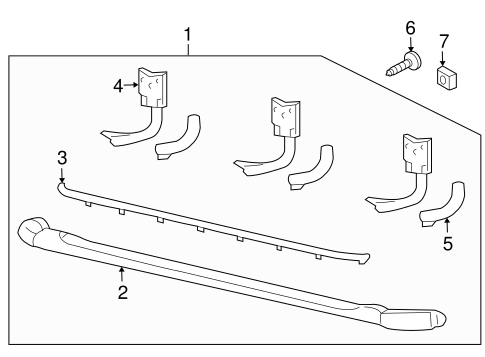 Explorer RUNNING BOARD