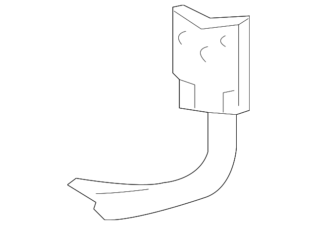 3L2Z-16484-AA Деталь SUPPORT BRACKET