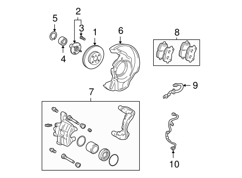 Matrix BRAKE COMPONENTS