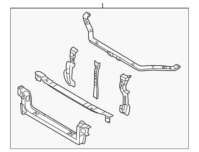5215A018 Деталь RADIATOR SUPPORT