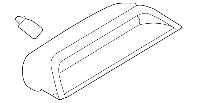 3581085Z30 Деталь HIGH MOUNT LAMP