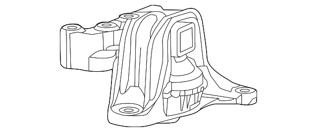 68073219AC Деталь SIDE MOUNT, RIGHT