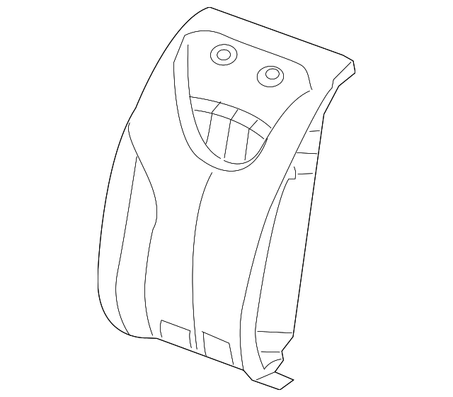 5SJ26LX3AA Деталь SEAT BACK COVER, RIGHT