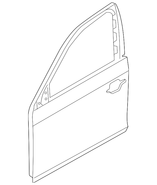 41-51-7-202-340 DOOR SHELL, RIGHT