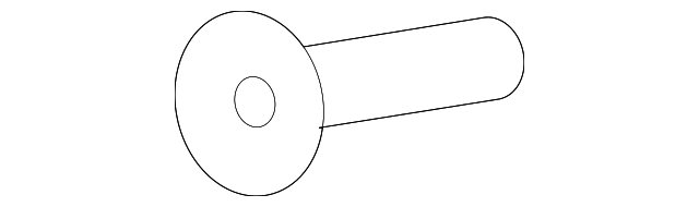 6503120AB STRIKER SCREW, LEFT