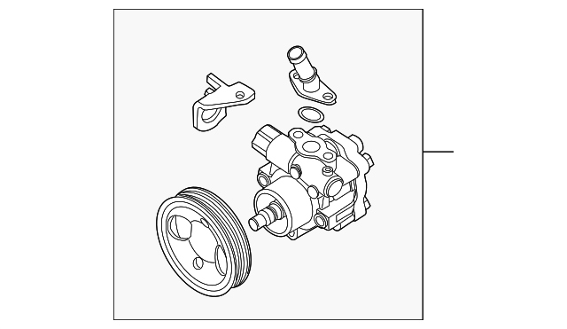 49110ZV00A Деталь POWER STEERING PUMP