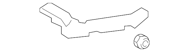 20921350 RETAINING BRKT, LEFT