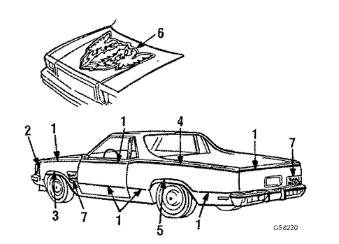 El Camino STRIPE TAPE