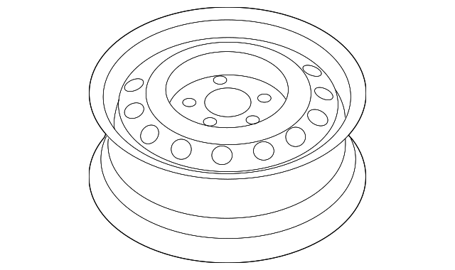 52910-2H900 Деталь WHEEL, SPARE