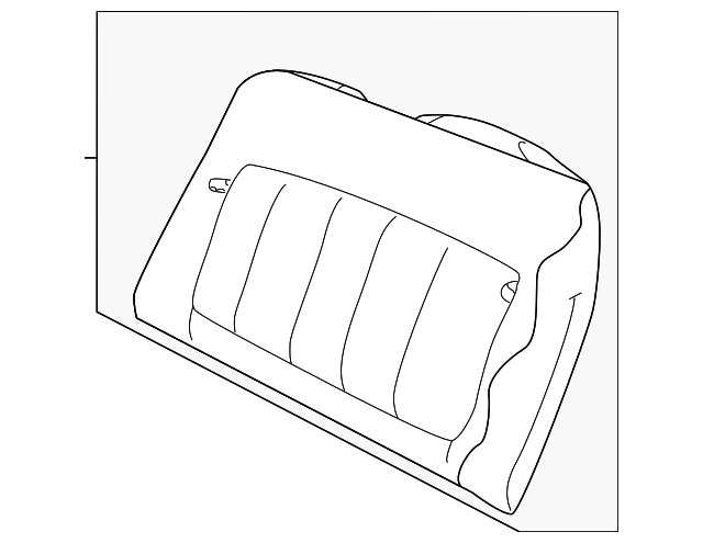 XL311DVAA Деталь SEAT BACK