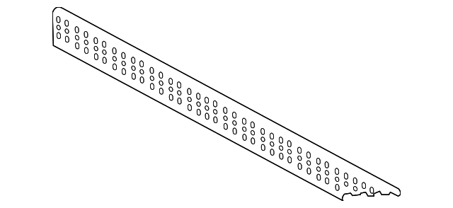 12490928 Деталь RUNNING BOARD SUPPORT, RIGHT