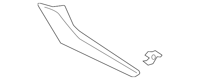 682104GF0A Деталь LOWER COVER, LEFT