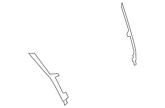684124GA0A Деталь SIDE TRIM, RIGHT