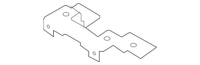 84690-2M100 CONSOLE REAR BRACKET