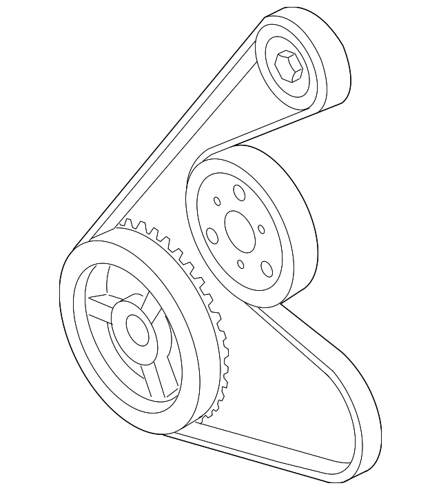 AE5Z-8620-A SERPENTINE BELT