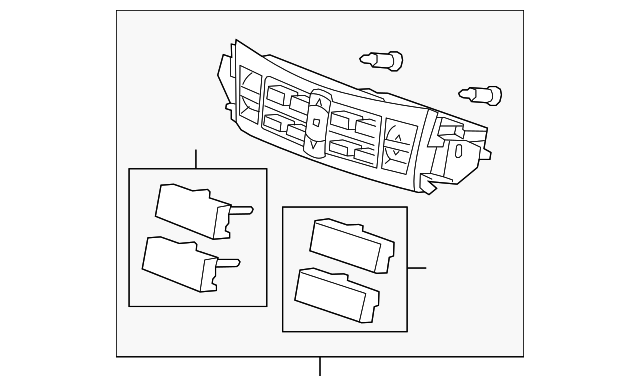 79600-TL2-A41ZA Деталь CONTROL ASSY., AUTO AIR CONDITIONER *NH5