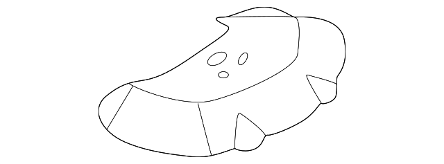 11284-0W000 Деталь FRONT MOUNT HEAT SHIELD, LEFT