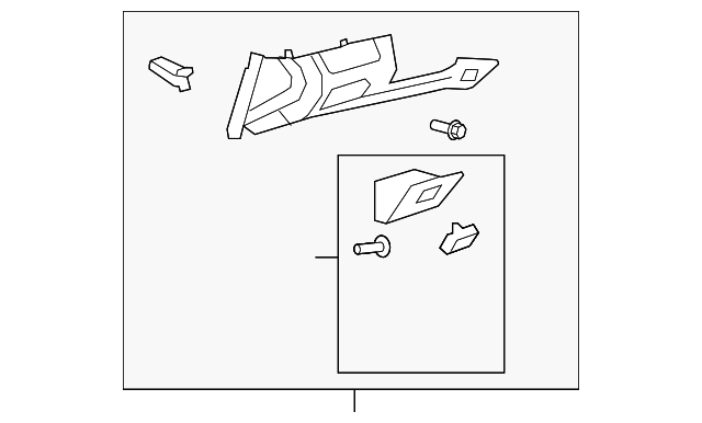 55045-0E051-C0 Деталь LOWER TRIM PANEL