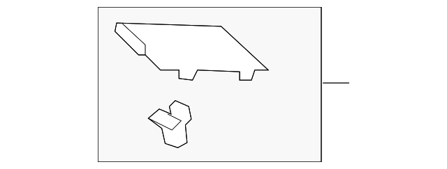 55473-0E040-C0 SPEAKER COVER, RIGHT