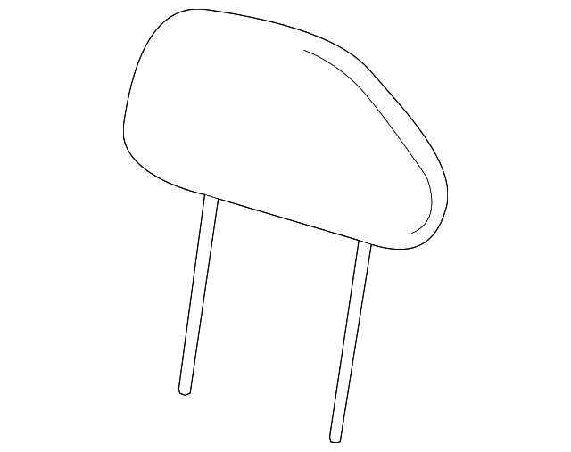 1RX24JRRAB Деталь HEADREST, LEFT