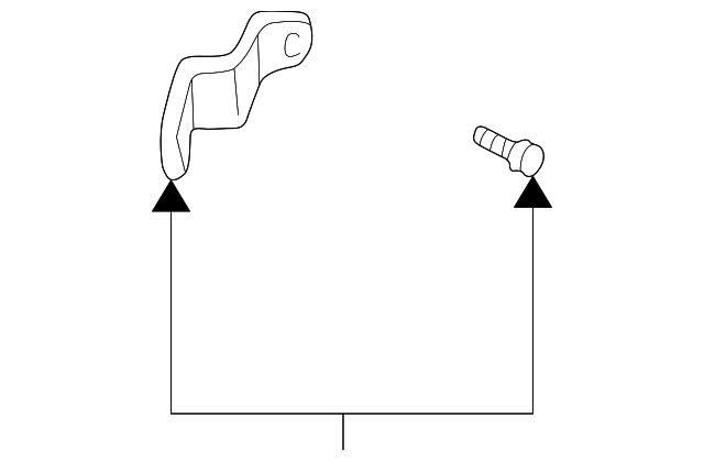 ZZM064470 Деталь HINGE ASSY, LEFT