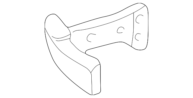 ZZM064266 Деталь LATCH, LEFT