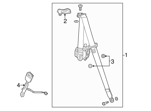 Camaro FRONT SEAT BELTS 2