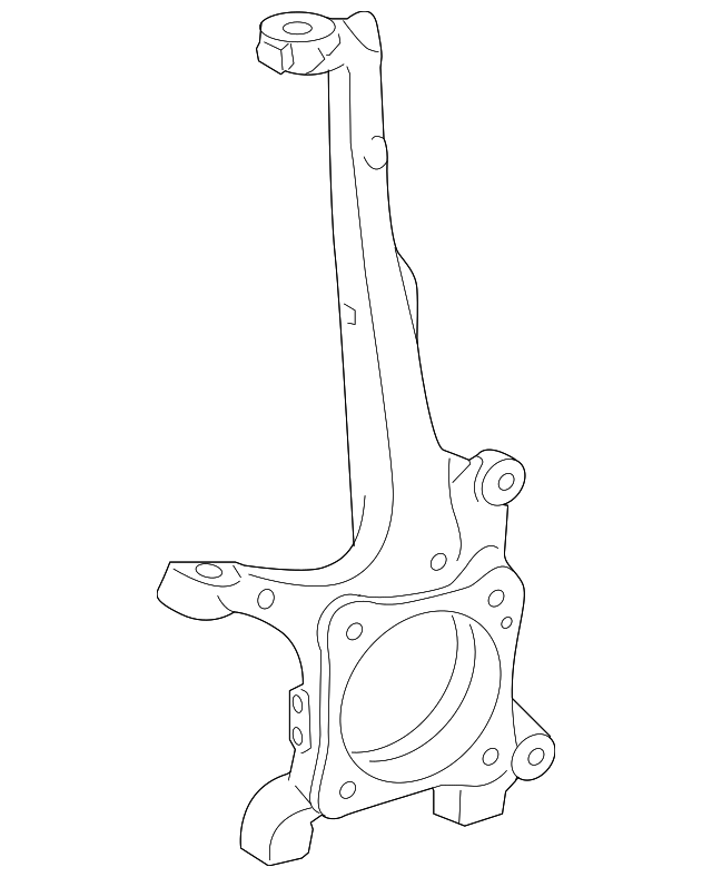 43212-60230 Деталь KNUCKLE, LEFT