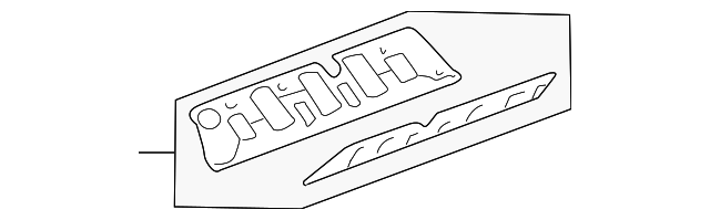 89017819 Деталь INTAKE MANIFOLD GASKET