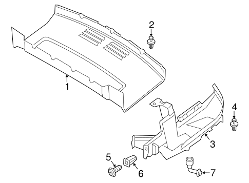 Cooper STOWAGE COMPARTMENT