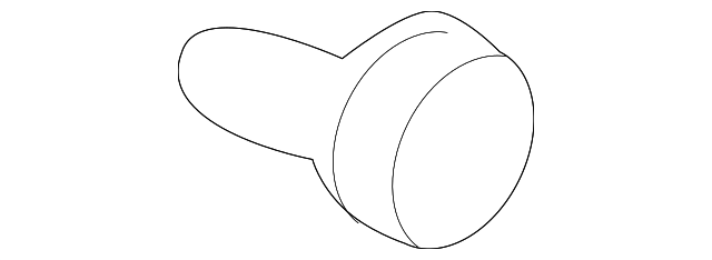 10257286 Деталь DOOR TRIM PANEL RETAINER, LEFT