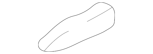 0K552-88235GE Деталь RECLINE LEVER, RIGHT